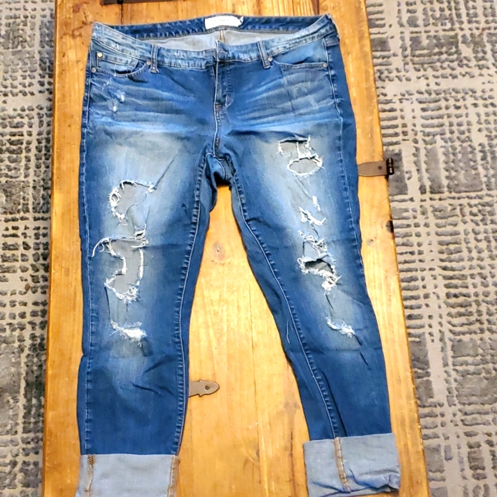 Torrid rip jeans